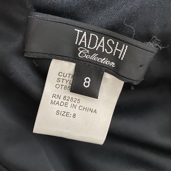 Tadashi Black Lace Sheath Dress - Picture 9 of 10